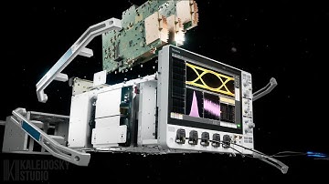 Explore the Tektronix 7-Series Oscilloscope in Full 3D Animation | 3D Animation by KALEIDOSKY STUDIO