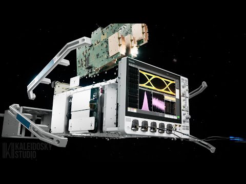 Explore the Tektronix 7-Series Oscilloscope in Full 3D Animation | 3D Animation by KALEIDOSKY YouTube thumbnail