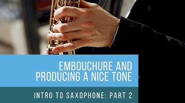 Saxophone Lesson 2 - Embouchure Tutorial & Playing Our First Notes [Free 3 Lesson Starter Course]
