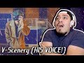 BTS V Taehyung - Scenery + Lyrics REACTION