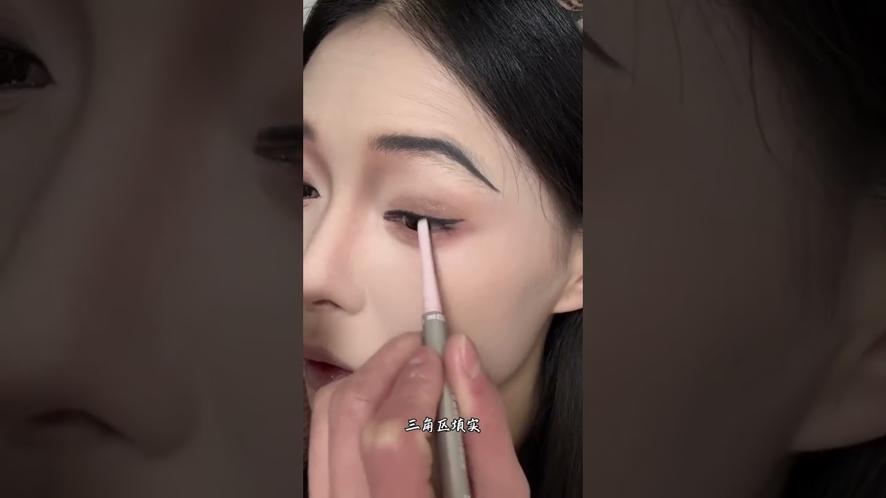 Learn Wide Face Long Eye Makeup: Chinese Fox Eye Tutorial