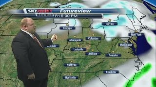 Brandon Robinson's 5am Forecast-January 1st, 2016
