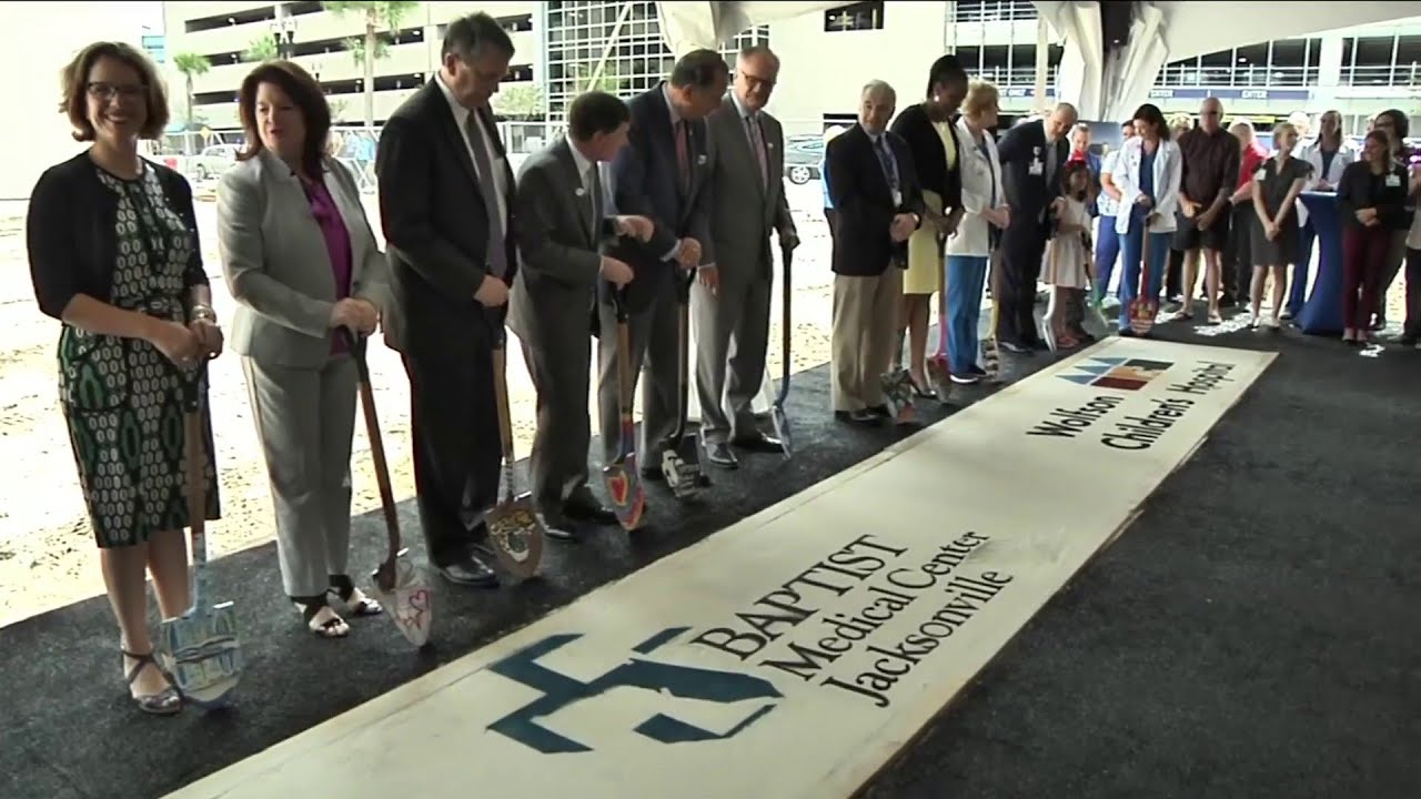 Baptist Health breaks ground on new Critical Care Tower - YouTube