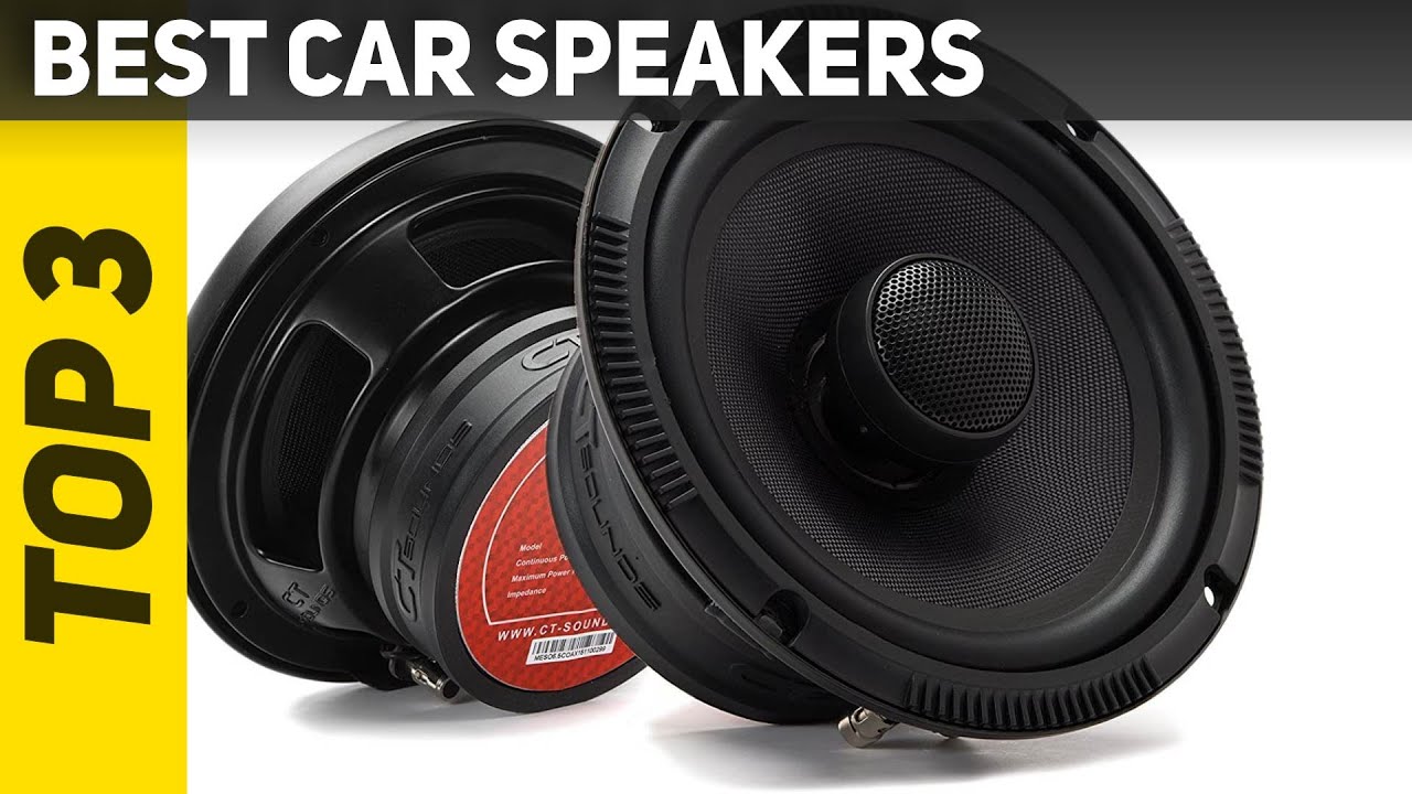 Top 3 Best Car Speakers 2022 - YouTube