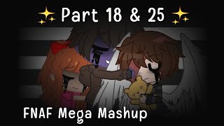 ✨#GoldenGlitchMegaMashup Part 18 & Part 25✨|| ⚠️Flash Warning and bLooD⚠️||