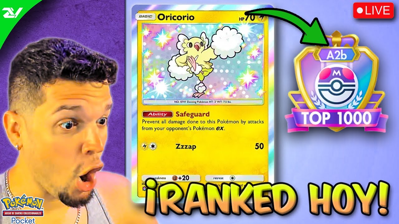 Rumbo al Top 100 de Ranked de Pokemon TCG Pocket