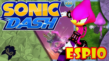 Sonic Dash (iOS) - Espio Gameplay