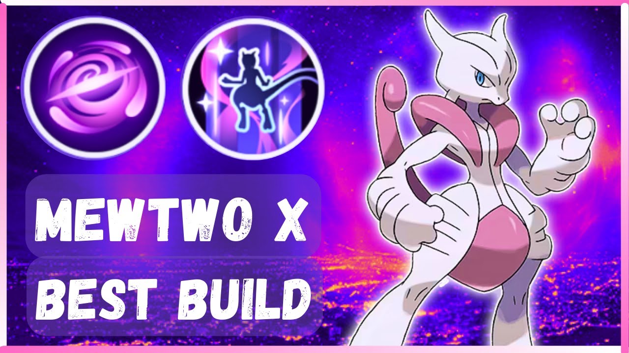 A MELHOR BUILD PARA MEWTWO! Pokemon Unite Mewtwo Gameplay 