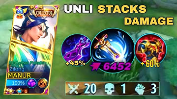 ZILONG BRUTAL KILLING TOXIC ENEMIES!! (ZILONG SOLO RANK  ) ~ZILONG BEST BUILD 2023 | MLBB