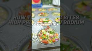 Best LOW SODIUM Egg Bites Recipe for a HEALTHY You!