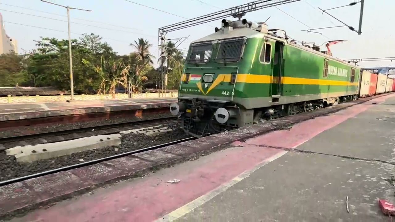 Wag9hc+EF12K+Wap7+MEMU Powered Goods and passenger trains/ExploringmycountryIndia/Train Videos #wag9