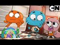 Los hermanos Watterson contra papá tripa | El Maravillosamente Extraño Mundo de Gumball | CN
