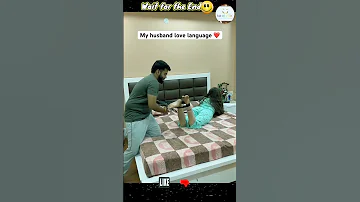 Romantic Tickling Challenge Husband S Love Language To Surprise Wife Reaction Shorts 