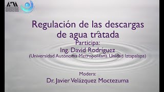 Regulación de las descargas de agua tratada