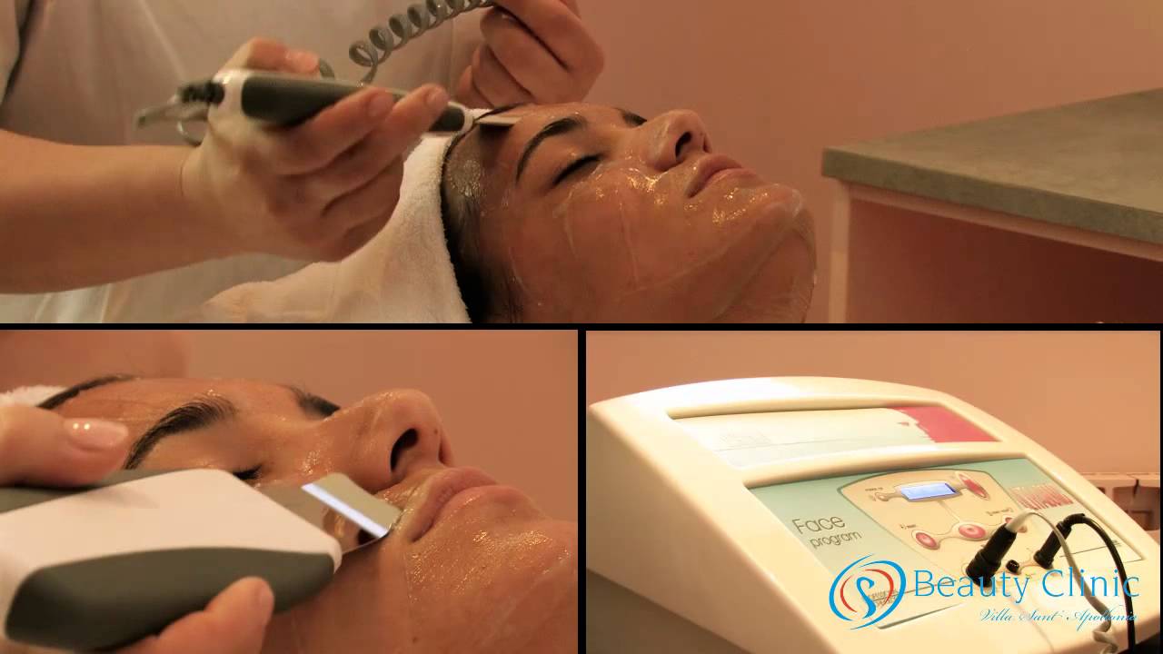 pulizia del viso con laser