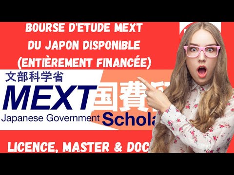 Bourses d'études Mext du Japon | comment remplir le formulaire de demande
