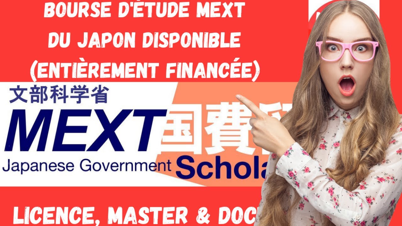 Bourses d'études Mext du Japon comment remplir le formulaire de
