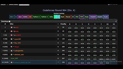 Codeforces Round 964 (Div. 4) Screencast