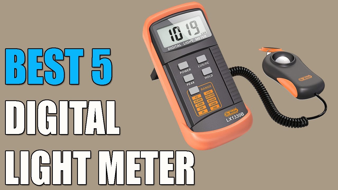 5 BEST LIGHT METERS 2023 Buying Guide of Top 5 Digital Light Meter In