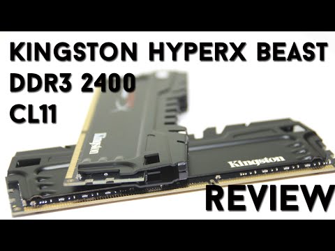 kingston Hyperx Beast 2400 CL11, unboxing y review