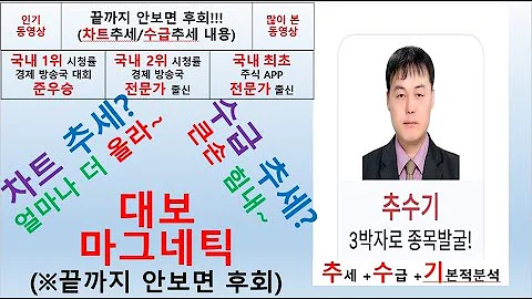 대보마그네틱(290670) 추수기(추수) 전문가 종목 분석