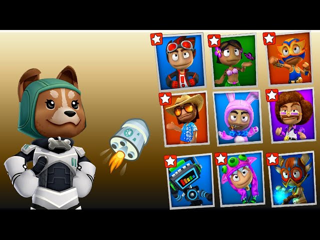 ゲームキャラクター BB Nova Vs 9 Bosses Battle | Beach Buggy Racing 2 - YouTube