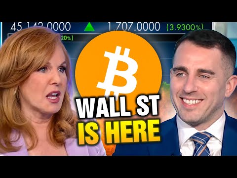 Wall Street FINALLY Buying Bitcoin