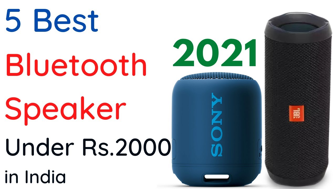 Top 5 Best Bluetooth Speaker in India Under Rs. 2000 in 2023 Online on ...
