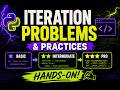 Master Python Iterators: Iterator Exercises-From Beginner to Pro (with Solution) | Test Your Skills