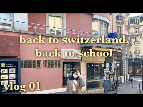 vlog 01 flying back to switzerland 🇨🇭🐄 | กลับไปเรียนที่สวิตเซอร์แลนด์ช่วง COVID 19 (eng cc)