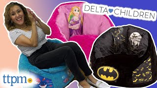 Cozee Fluffy Chairs Batman, Disney Princess, Frozen & Baby Shark | Delta Children Review 2021 | TTPM