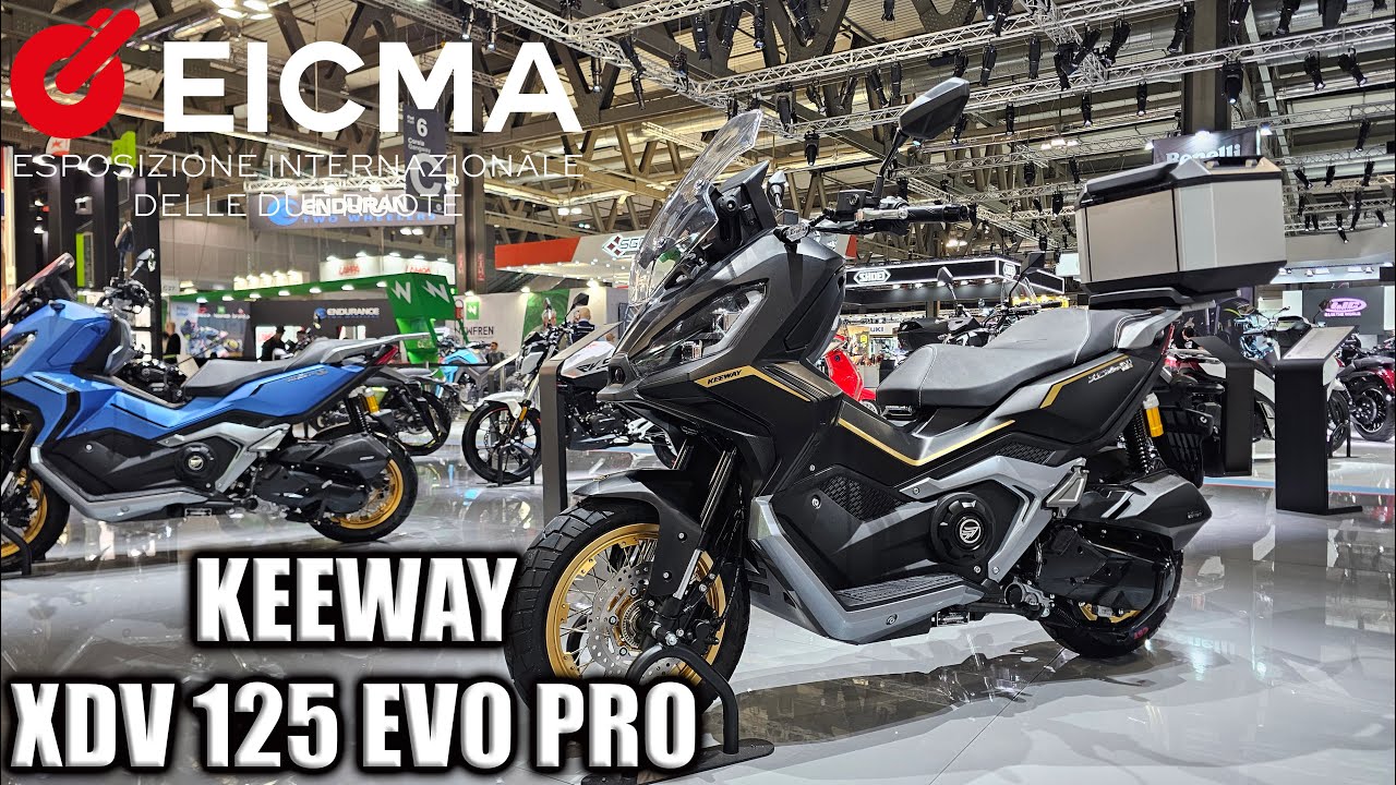KEEWAY XDV 125 EVO PRO - EICMA 2025