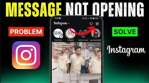 Instagram DMs Not Opening? | Messages Not Loading | Fix Instagram Chat Problem 2025 🔥