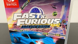 Fast & Furious Nintendo Switch unboxing
