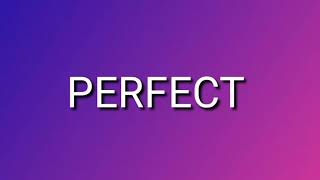 Yung Pinch - Perfect//LYRICS