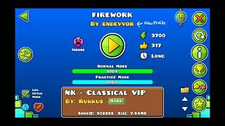 Firework 100% 1st  [Demon] by endevvor / Geometry Dash / MOBILE