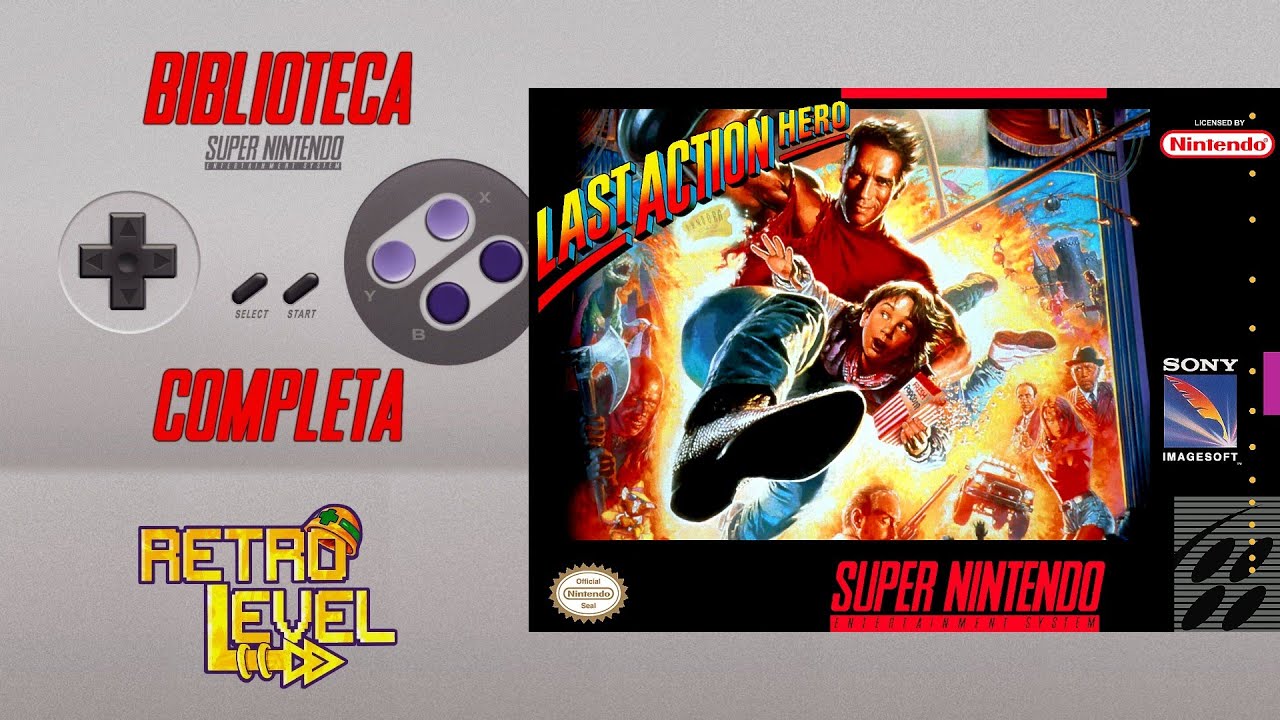 Last Action Hero - Biblioteca COMPLETA do Super Nintendo #738 - YouTube