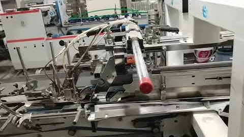 XIESHUN XS-850 Lock bottom High speed folder gluer machine