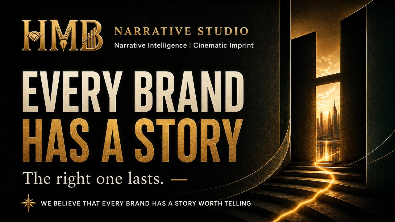Because every brand has a story. The right one lasts