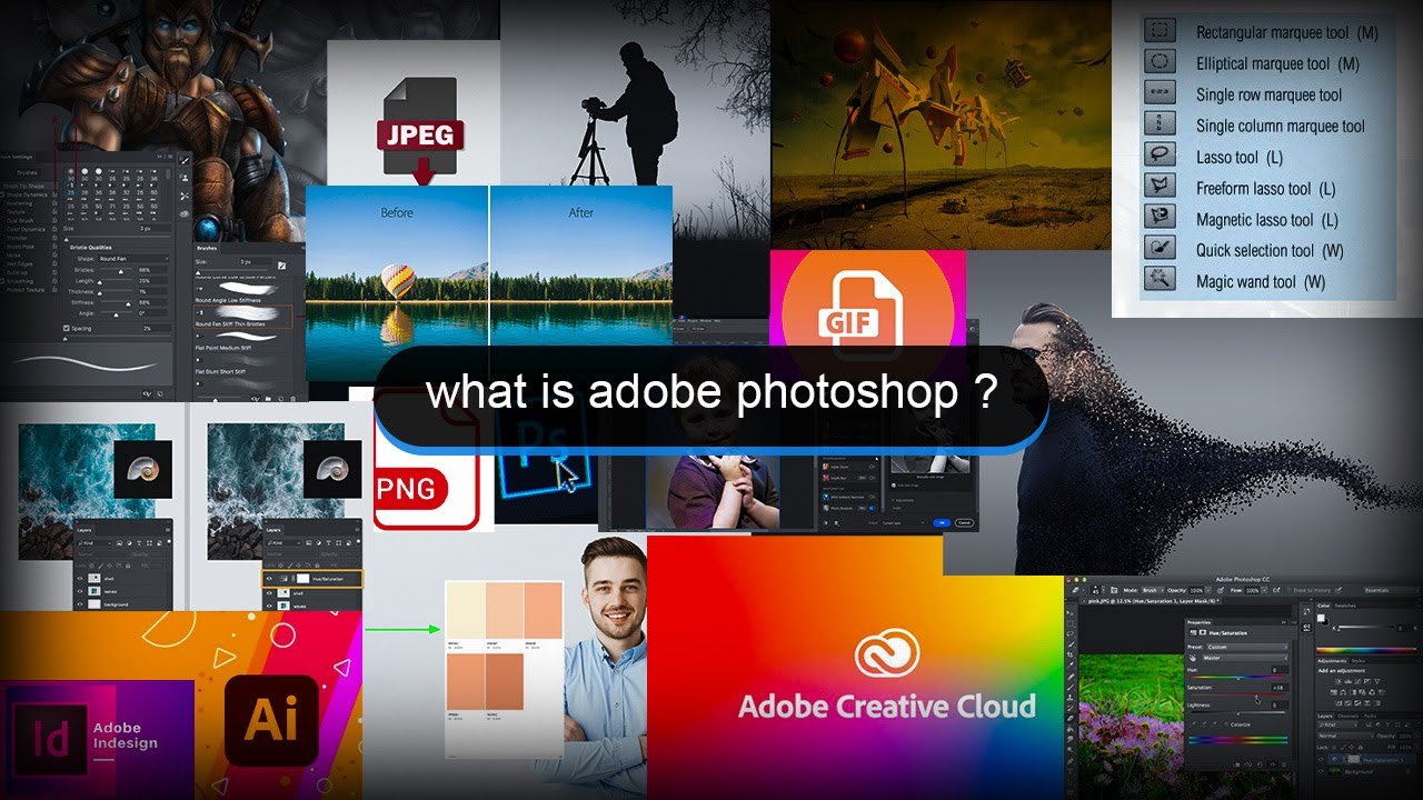 What is Photoshop ? Photoshop Tutorials 2023 #I'm GFX Student - YouTube