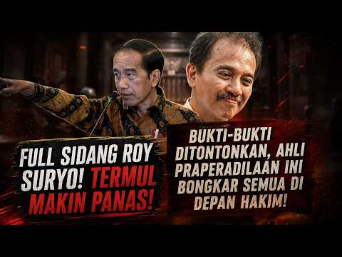 MOMEN PANAS BERKALI-KALI SIDANG ROY SURYO DI RUANGAN! HAKIM MASIH MAU MENGELAK?!