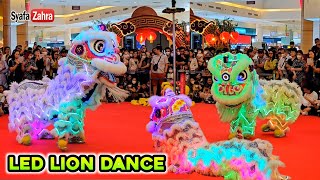 LED Lion Dance CNY 2024 - Atraksi Barongsai Warna Warni