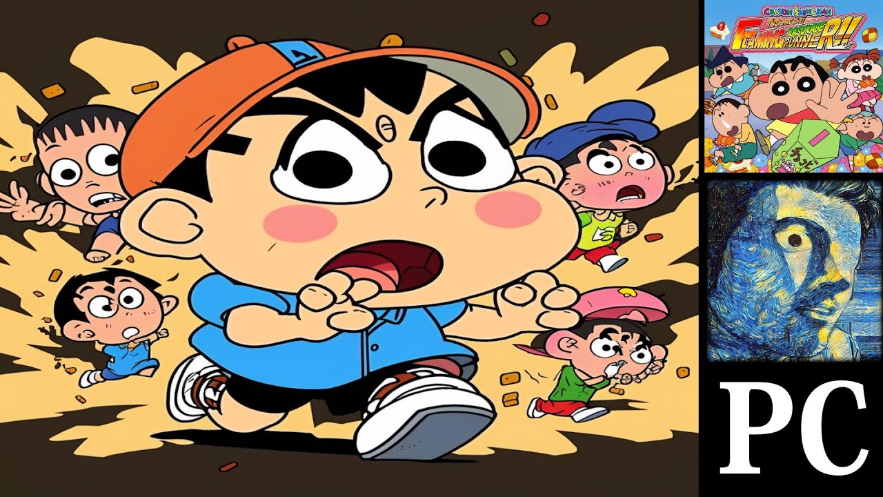 CRAYON SHINCHAN The Storm Called! FLAMING KASUKABE RUNNER!! for PC