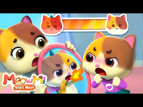 Mèo con nổi giận | Cảm xúc của mèo con | Nhạc thiếu nhi | MeowMi Gia đình những chú mèo