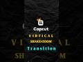 CapCut | vertical shake+zoom Transition 🚀 | #capcuttutorial #animation