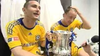 Chelsea Fa Cup Winners celebration 2009