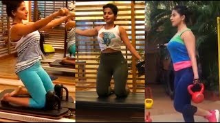 Iswarya Menon Hot Gym Workout Collections Actress Shots
