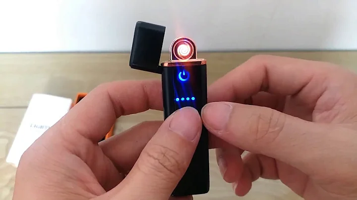 REVIEW Bật lửa điện hồng ngoại Lighter cảm ứng vân tay pin sạc, hộp quẹt hồng ngoại đốt cháy NTN?