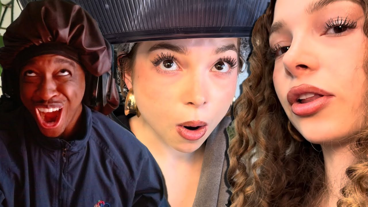 Итак, сестры Калогерас впервые в жизни подстриглись...