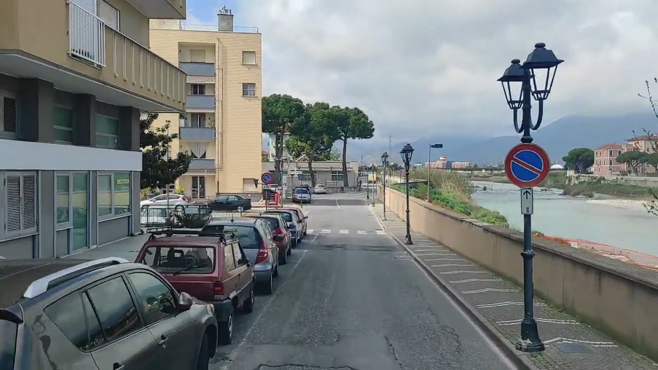 🇮🇹 Italy: SP39 Albenga Liguria Region || Viale Martini della foce  Strada Provinciale  Europe Roads